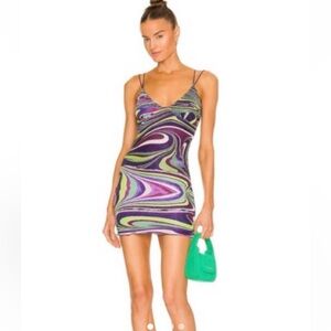 Revolve Mini Dress - Multicolor